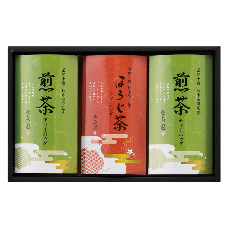 【一括お届け】茶師十段鈴木敬済監修 ティーバッグ詰合せ L1102-024