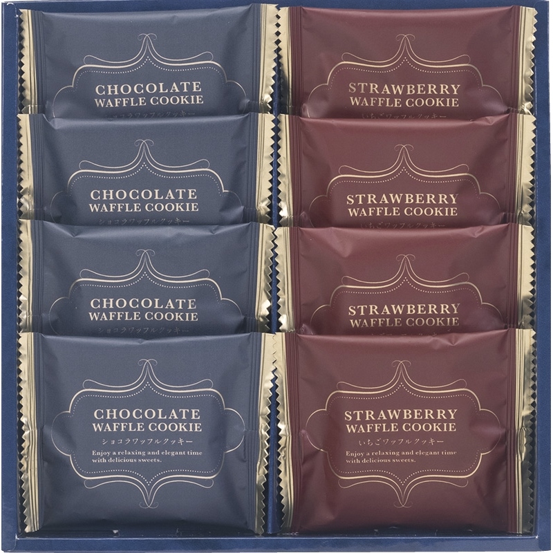 スイートバスケット ワッフルクッキーセット香典返しの品物 で 1,000円前後なら お香典返しの ギフト 一括お届け L8117015