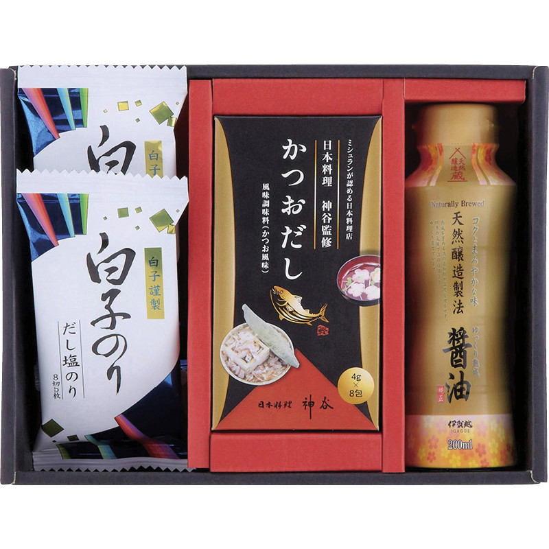 【一括お届け】和の調味料詰合せ L9058-516