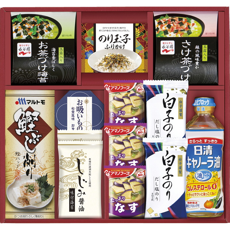 【送料無料】アマノフーズ＆永谷園　食卓セット L9070-559