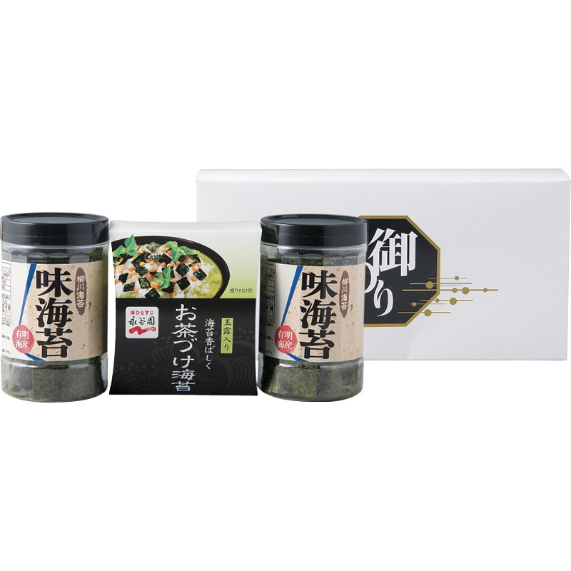 【一括お届け】永谷園お茶漬け・柳川海苔詰合せ L9088-527