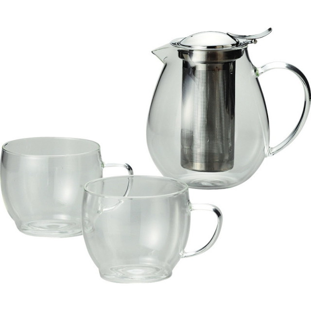 【送料無料】フィールペア耐熱ティーセット B1011-539