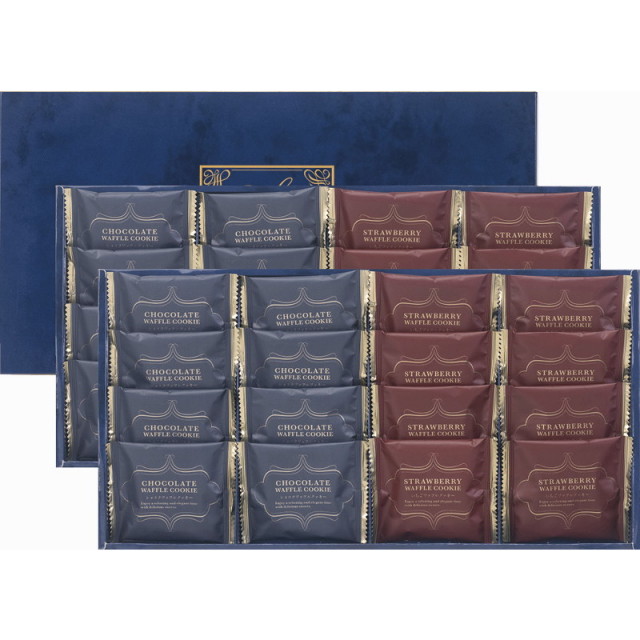 【送料無料】スィートバスケット ワッフルクッキーセット B1094-529