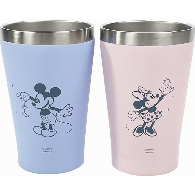 【送料無料】ディズニーペアステンレスタンブラー280ml B1108-544