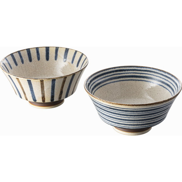 【送料無料】反型 組ラーメン鉢 B1109-527