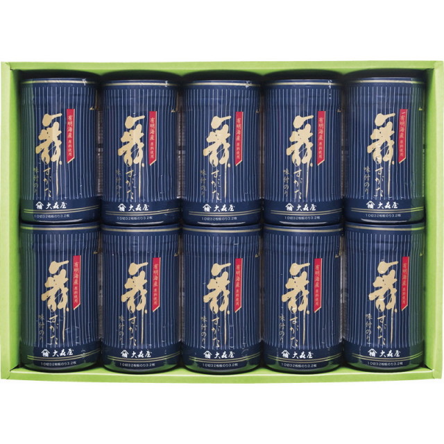 【送料無料】大森屋舞すがた味のり卓上詰合せ B1126-527