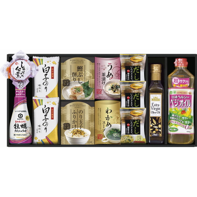 【送料無料】キッコーマンしょうゆ＆オリーブオイル詰合せ B1128-549