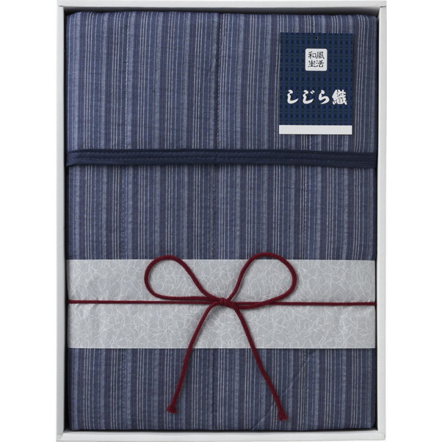 【送料無料】しじら織キルト敷パット B1136-547