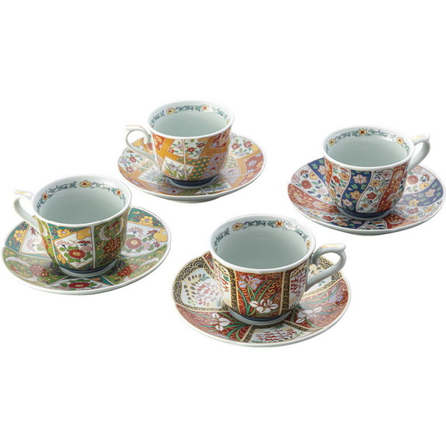 波佐見焼青白磁凜水 唐草紋 7寸皿5客揃（B1155-576）｜送料無料