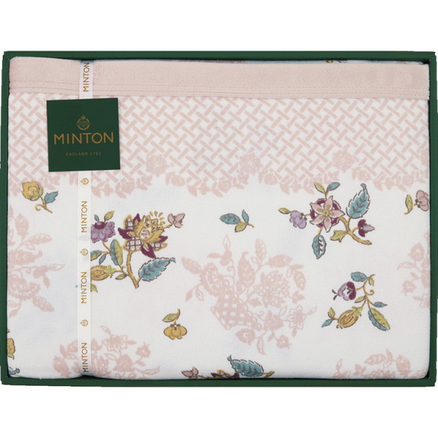 ミントンポリエステル毛布ピンク（B1137-608）｜送料無料｜香典返しe-shop