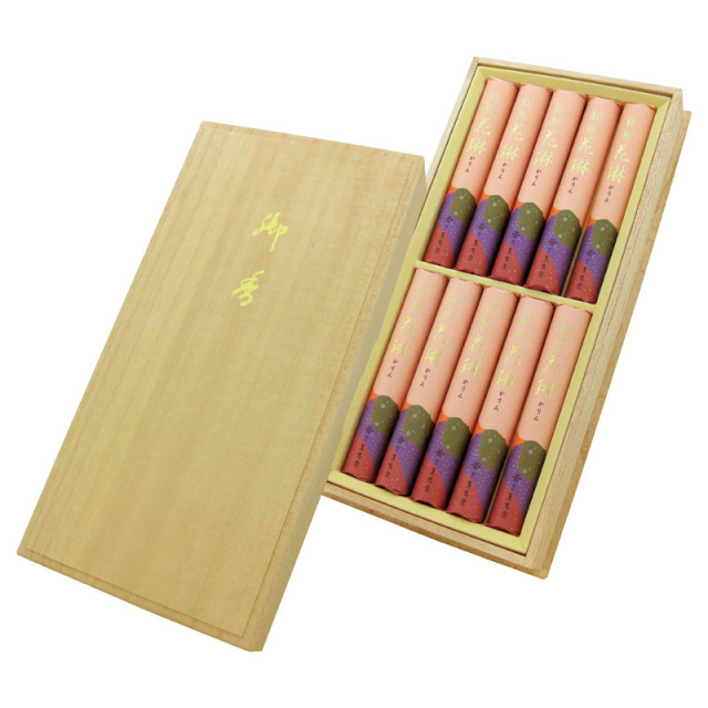 【送料無料】特撰花琳 桐箱 短寸10入 B2017-099