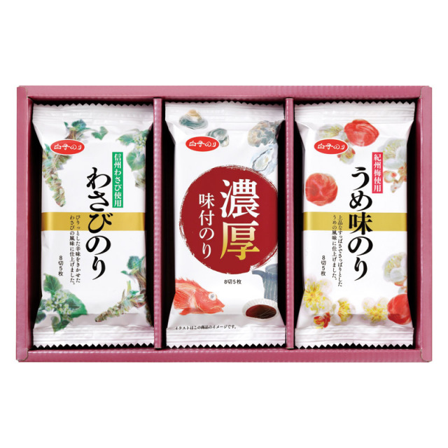 白子のり味のりバラエティ詰合せ（B2065-044）｜一括お届け｜香典返しe