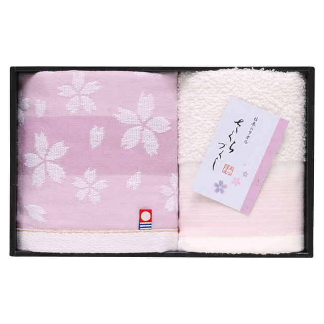 【一括お届け】今治泉州 桜づくし タオルセット B2049-076