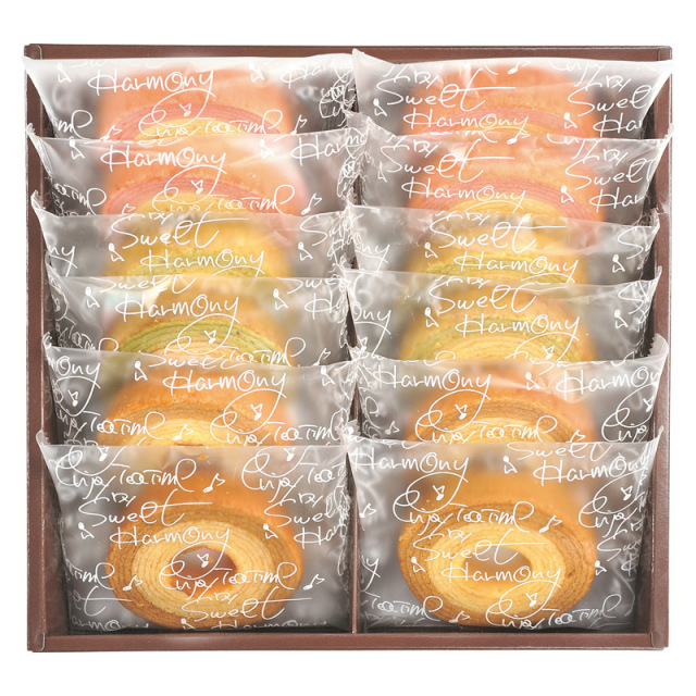 【一括お届け】セレブコレクションカラフルバームクーヘン B2059-047