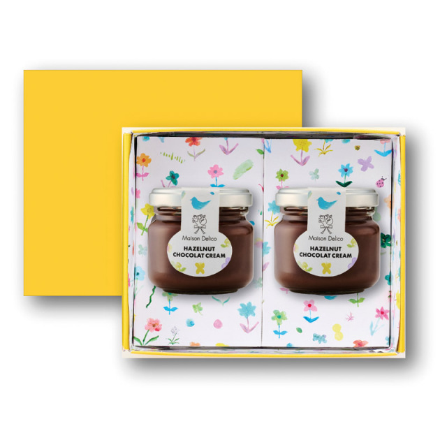 【一括お届け】メゾンデリコヘーゼルナッツショコラクリームセット B2060-038