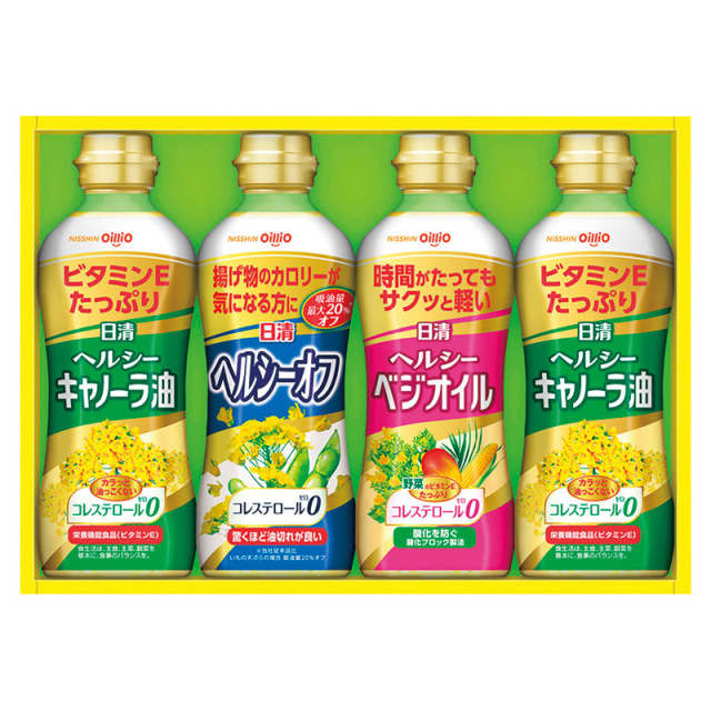 【一括お届け】日清オイリオヘルシーオイルギフト B2066-010
