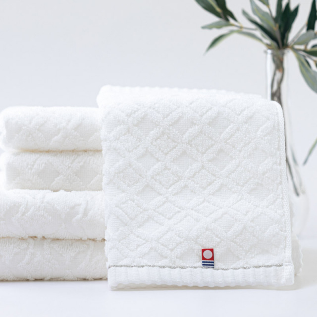 HANA SHIPPOUclassic今治製フェイスタオル2P（B2069-095）｜一括お届け