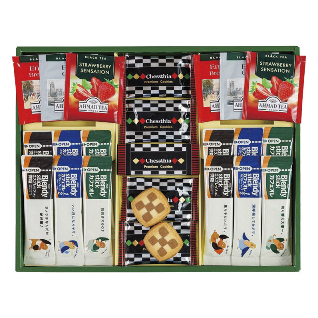 【一括お届け】ブレイクタイム クッキー＆コーヒー＆紅茶 B2080-114