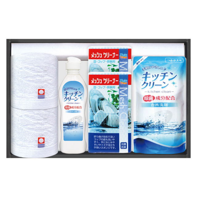 【一括お届け】今治タオル＆キッチン洗剤セット B2090-084