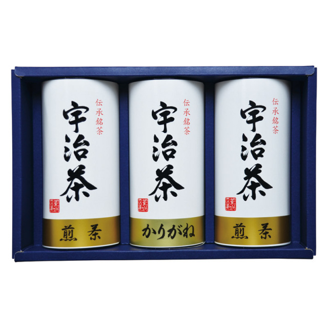 【送料無料】宇治茶詰合せ（伝承銘茶） B2096-087