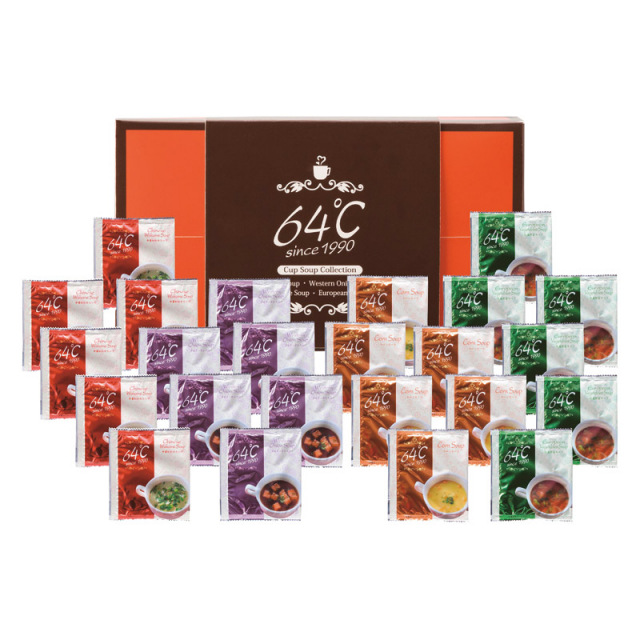【送料無料】64℃ スープギフト B2099-057