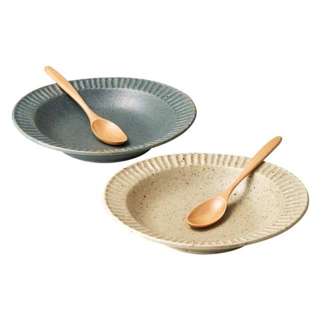 【送料無料】グラッテペアプレート B2115-018