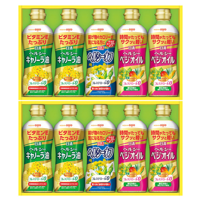 【送料無料】日清オイリオヘルシーオイルギフト B2126-014