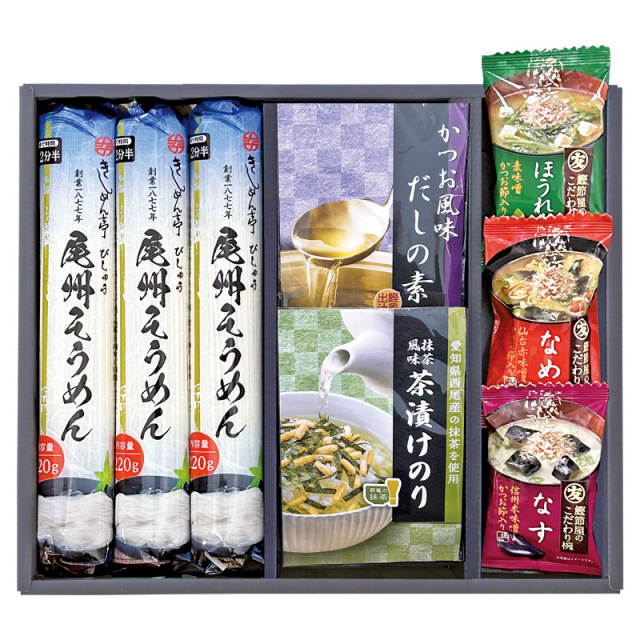 【送料無料】ご飯の友とそうめんギフト H20634【返品対象】