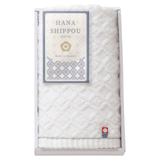 【一括お届け】HANA SHIPPOU今治製フェイスタオル H8015-7