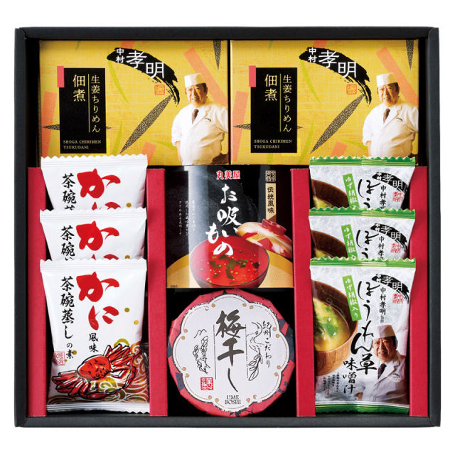【送料無料】中村孝明監修 生姜ちりめん佃煮＆バラエティセット L1009-069