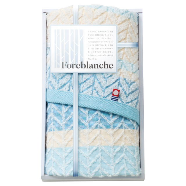 【一括お届け】フォレブランシュフェイスタオル L1033-014