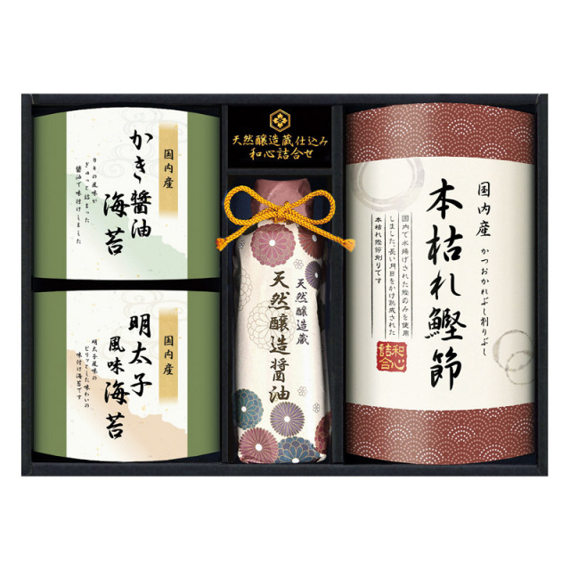 【一括お届け】伊賀越天然醸造蔵仕込み 和心詰合せ L1063-025