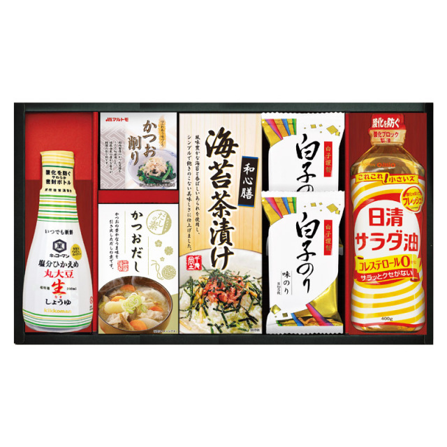 【送料無料】キッコーマン塩分ひかえめ生しょうゆ詰合せギフト L1065-047