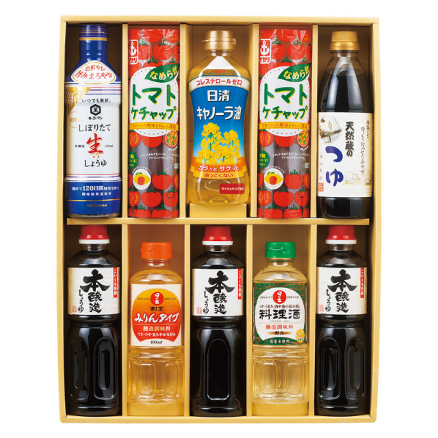 【送料無料】キッコーマン＆調味料バラエティセット L1067-076