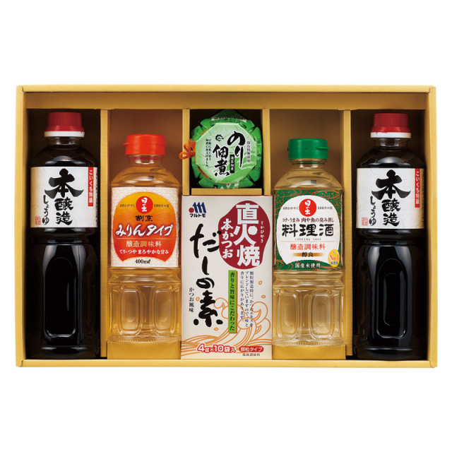 【送料無料】佃煮＆調味料バラエティセット L1068-038