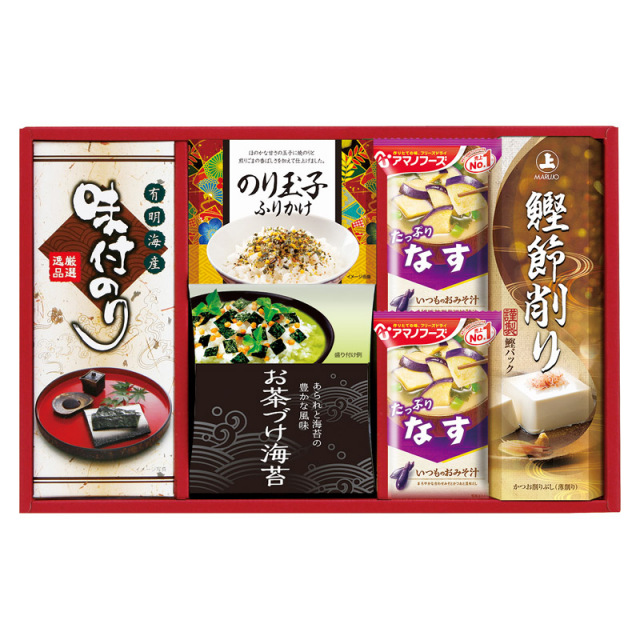 【一括お届け】アマノフーズ＆永谷園 食卓セット L1072-055