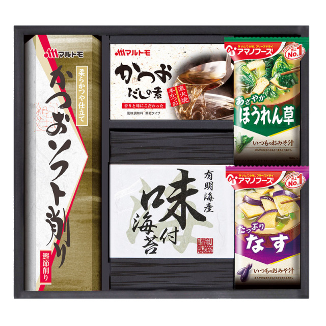 【一括お届け】アマノフリーズドライみそ汁＆食卓詰合せ L1079-010