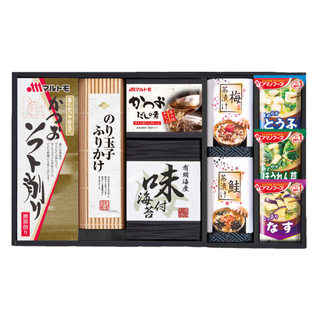 【送料無料】アマノフリーズドライみそ汁＆食卓詰合せ L1079-034