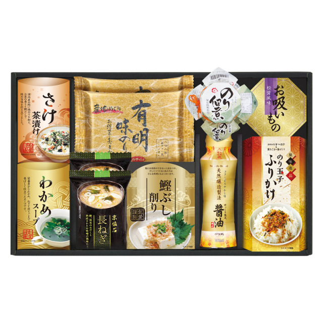 【送料無料】白子のり＆マルコメ和風詰合せ L1080-046