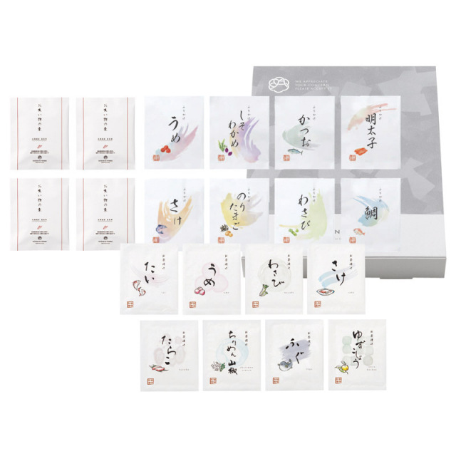 【送料無料】OCEAN＆TERREふりかけ＆お茶漬け＆お吸い物セット L1080-088