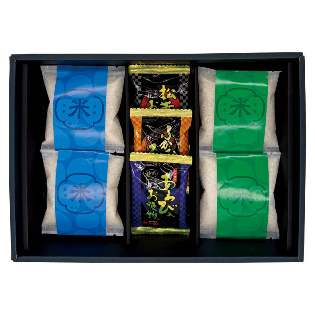 【送料無料】初代田蔵新潟米食べくらべお吸物ギフトセット L1084-010