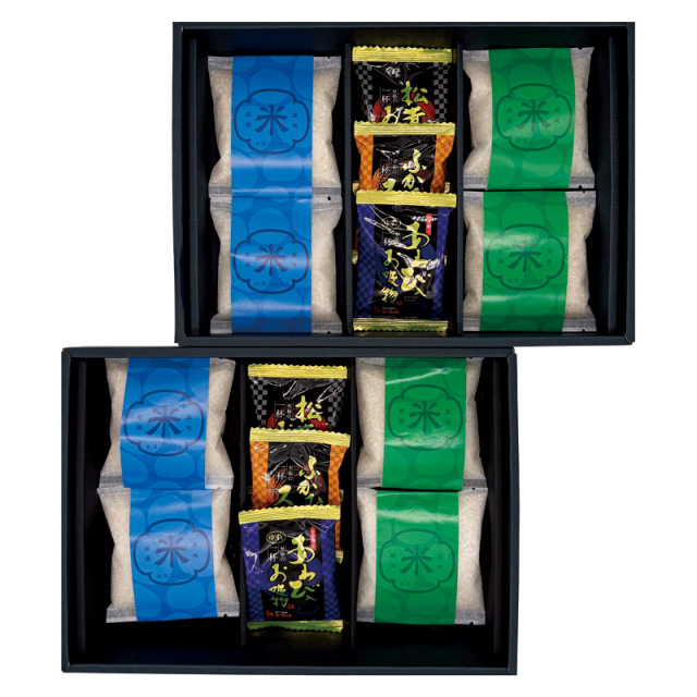 【送料無料】初代田蔵新潟米食べくらべお吸物ギフトセット L1084-048