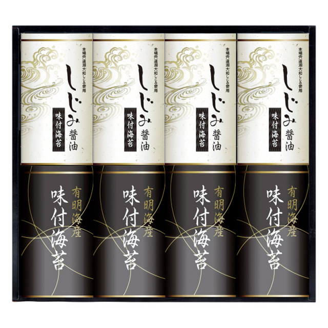 【送料無料】有明海産＆しじみ醤油味付のり L1089-068