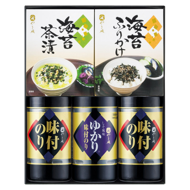 【送料無料】やま磯味のり卓上バラエティセット L1091-035