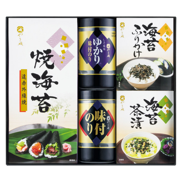 【送料無料】やま磯味のり卓上バラエティセット L1091-049