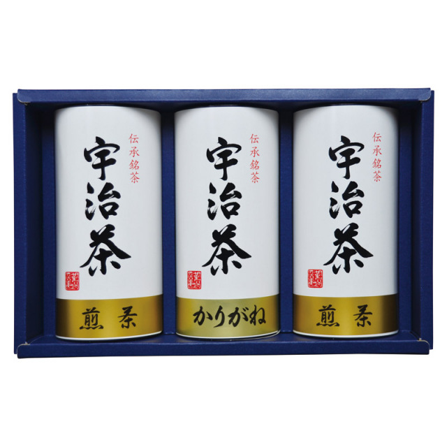 【送料無料】宇治茶詰合せ（伝承銘茶） L1100-065
