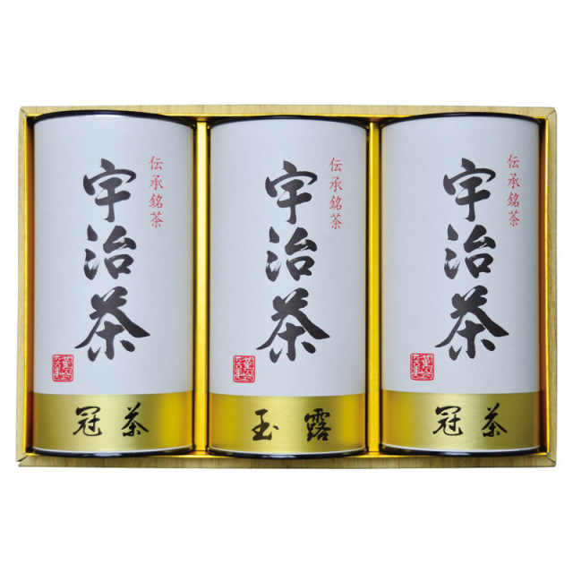 【送料無料】宇治茶詰合せ（伝承銘茶） L1100-090