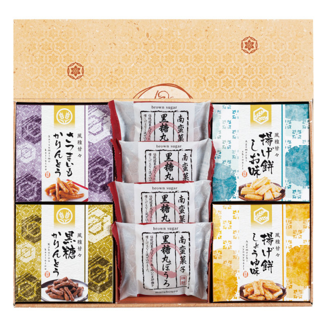 【一括お届け】風雅甘々和菓子詰合せ L1108-010