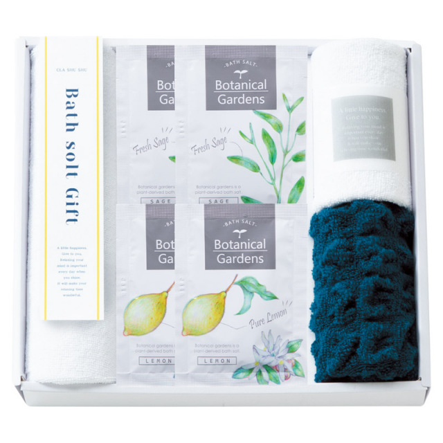 【一括お届け】CLA SHU SHUボタニカルガーデン バスソルトギフト L1133-025
