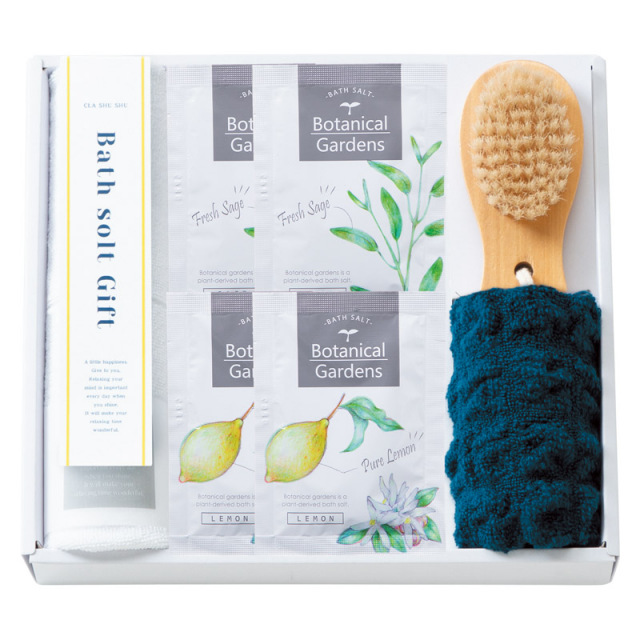 【一括お届け】CLA SHU SHUボタニカルガーデン バスソルトギフト L1133-039